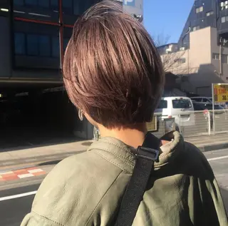 ショート 小林 朋花のヘアスタイル