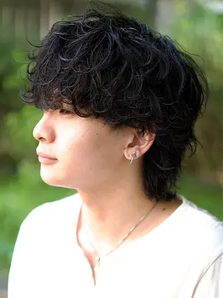 パーマ メンズ メンズパーマ特化 sayoのヘアスタイル