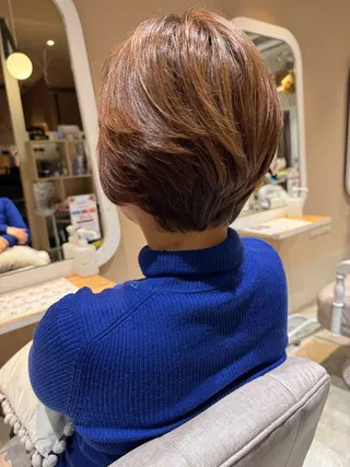 ショート 鄭 勇太のヘアスタイル
