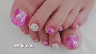 ネイル orchid ♡オーキッドのネイルデザイン