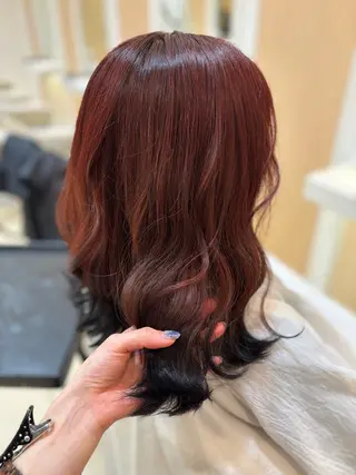 セミロング カラー 🌙Ash中目黒 坪内沙月🌙のヘアスタイル
