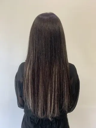 ロング 髪質改善ストレート/ kurachiのヘアスタイル