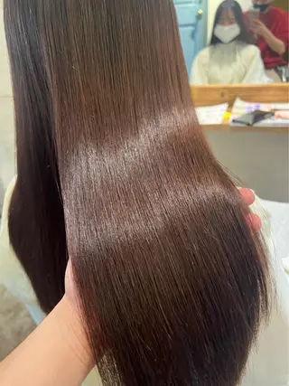 ロング カラー 店長✨髪質改善✖️ 透明感カラー／純大のヘアスタイル