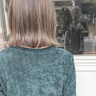 ショート カラー ヘアアレンジ Mariana/ 鶴原-ハイライトのヘアスタイル