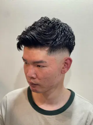 ショート 目黒六 MEGURO BARBERSHOP6PPONGI所属・【メンズ限定】 旭岡亘哉のヘアスタイル