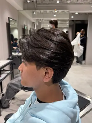 メンズ メンズ縮毛矯正 /池袋/原田海朱のヘアスタイル