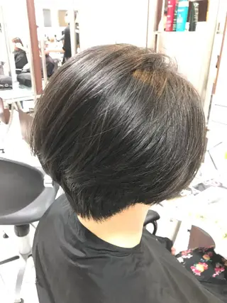 ショート 大石 さやかのヘアスタイル
