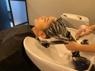 ロング 梅田美容室 SPADICユヅキ♠のヘアスタイル