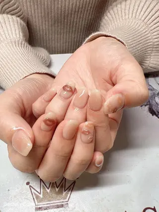 ネイル ガレンドウ 白澤 愛子のネイルデザイン