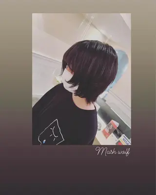 ミディアム ハイライト/インナー /ブリーチ/レイヤーのヘアスタイル
