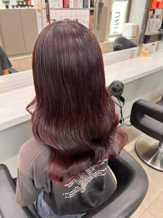 セミロング 💖札幌カラー 指名No.1💖玲奈のヘアスタイル