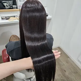 ロング カラー パーマ 髪質改善サロン🍃 AIRI のヘアスタイル