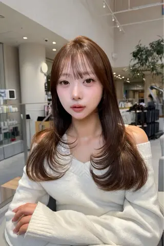 ロング カラー minx shibuya  smart saron所属・清水 翔太のヘアスタイル