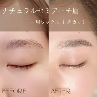 アイブロウ ラッシュリフト高評価 /HITOMIのマツエク・マツパデザイン