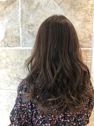 ロング カラー 【KAKONN】 yumikaのヘアスタイル