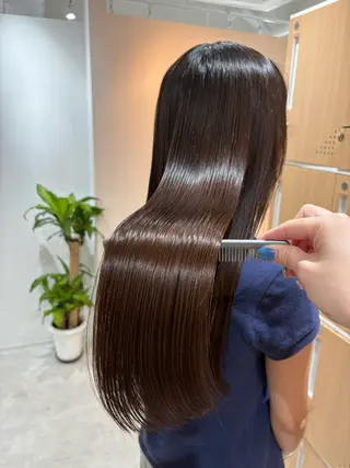 ロング カラー Atre.所属・🤍美髪縮毛/髪質 改善/池上夏凜🤍のヘアスタイル