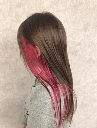 ロング カラー ショート、韓国メンズ ヘアのかつらぎのヘアスタイル