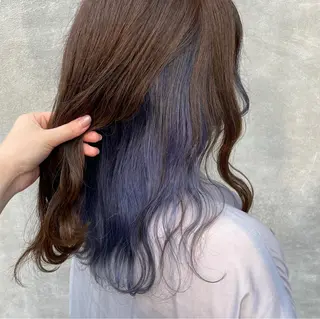 セミロング 青田 明日海のヘアスタイル