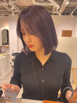 ミディアム カラー ♡kyoka /  uyu♡のヘアスタイル