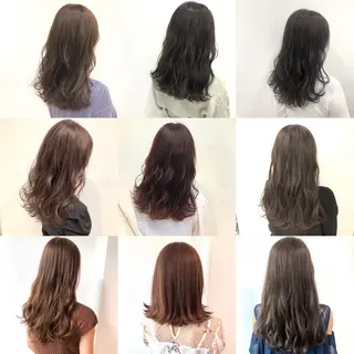 カラー 💖ブリーチなし透明 感💖ASAHIのヘアスタイル