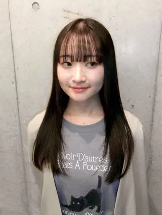 ロング ˚⋆✮ナチュラル× モード˚⭒ Naruのヘアスタイル