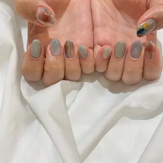 ネイル 藤原 胡桃のネイルデザイン