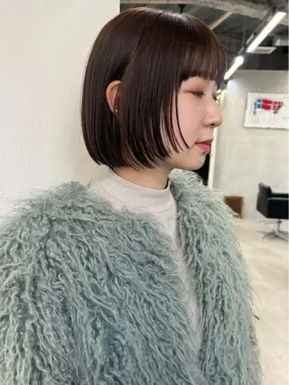 ショート カラー 🧸艶々韓国ヘア 🧁mizunaのヘアスタイル