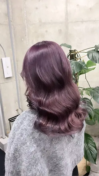 ミディアム ハイトーン🫧艶髪 MAIKAのヘアスタイル