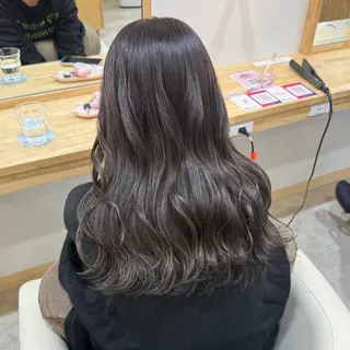 ミディアム カラー 柔らかいcolor ￤韓国￤🩰マユ🩰のヘアスタイル
