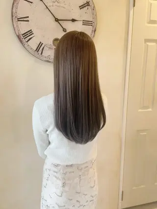 ロング カラー 古田 昂也のヘアスタイル