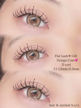 マツエク・マツパ hair ＆ eyelash b.u.l.l.所属・b.u.l.l. SEIKAのマツエク・マツパデザイン