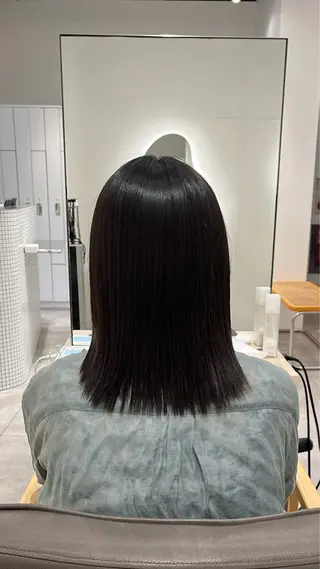 ミディアム パーマ 首藤 大翔のヘアスタイル
