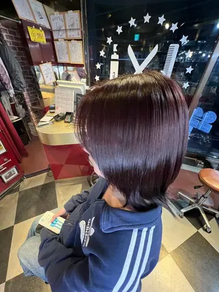 ミディアム 横浜カットパーマ 特殊/ 平林侑馬のヘアスタイル