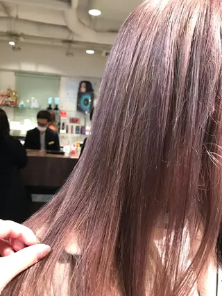 ロング カラー 烏丸韓国ヘア🇰🇷 ayaka🎀のヘアスタイル
