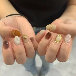 ネイル マキノ ユイのネイルデザイン