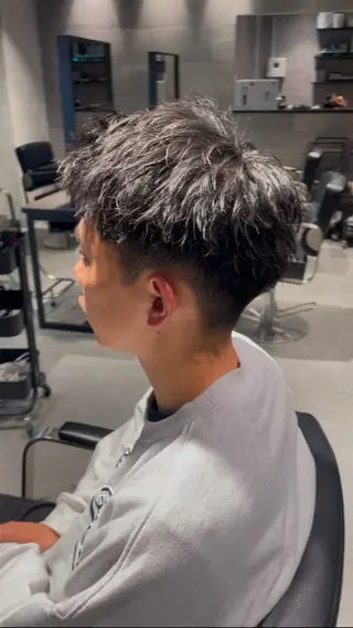 ショート メンズ 熊谷 真希のヘアスタイル