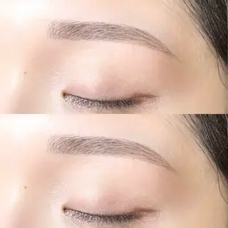 アイブロウ 束感まつげ/透明感眉 🎀 haru 🤍のマツエク・マツパデザイン
