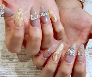 ネイル Lino+ ネイル&よもぎ蒸しのネイルデザイン