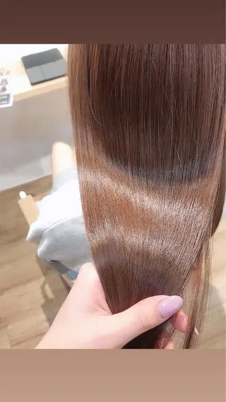 ロング 美髪特化韓国へア ❤︎nanami❤︎のヘアスタイル