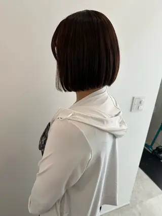 ショート カラー レイヤー/ナチュラル 💐nao.のヘアスタイル