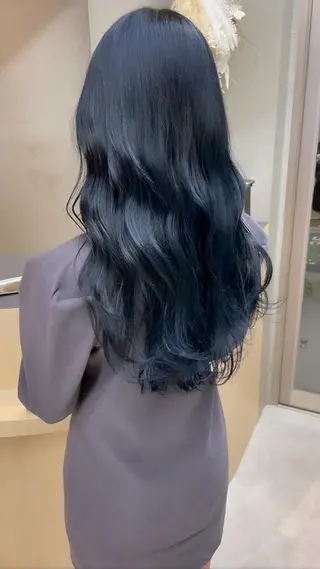 ロング カラー 🦋うる艶透明感ヘア 今井達也のヘアスタイル
