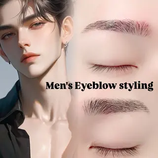 メンズ アイブロウ 🎀Moa🎀 【束感まつ毛】の眉毛・アイブロウイメージ