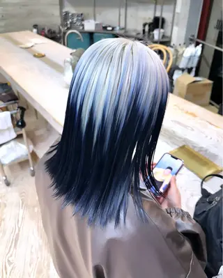カラー ササキカズマ〻透明感 〻色落ち〻赤み消しのヘアスタイル