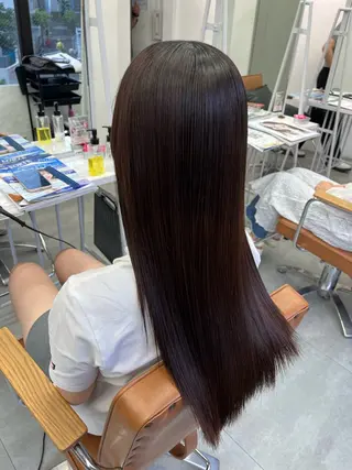 ロング 艶カラー/髪質改善 サラサ💟のヘアスタイル