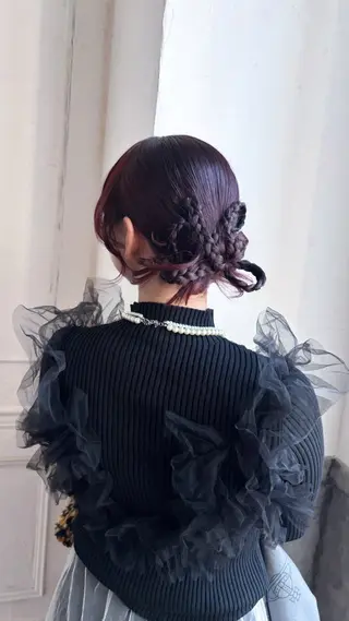 カラー yukie/ ブリーチカラーのヘアスタイル