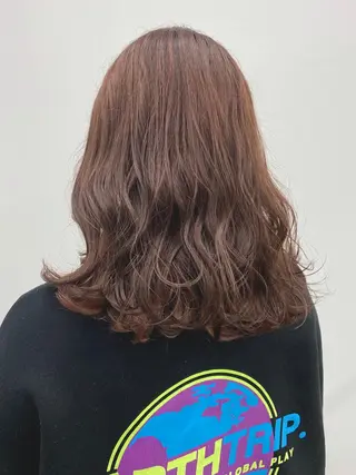 ミディアム カラー Unami MIHA☘️*゜のヘアスタイル