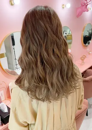 ロング カラー プル艶職人/ にしものヘアスタイル