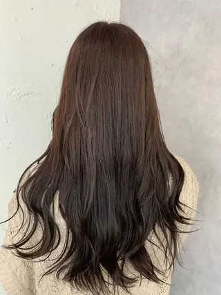 ロング カラー チバ ヒロトのヘアスタイル