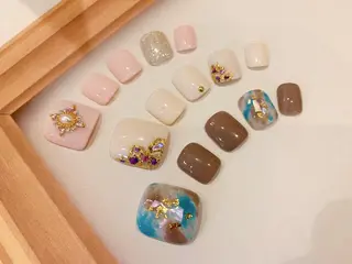 ネイル f'bloom  L’ecrinのネイルデザイン
