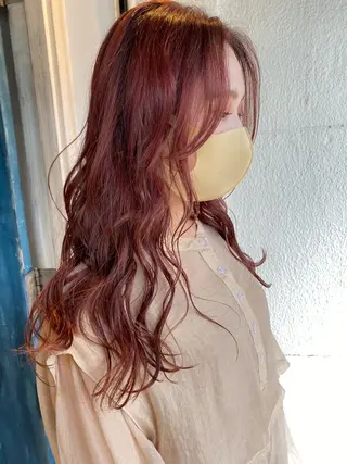 ロング saya/似合わせ /透明感カラーのヘアスタイル